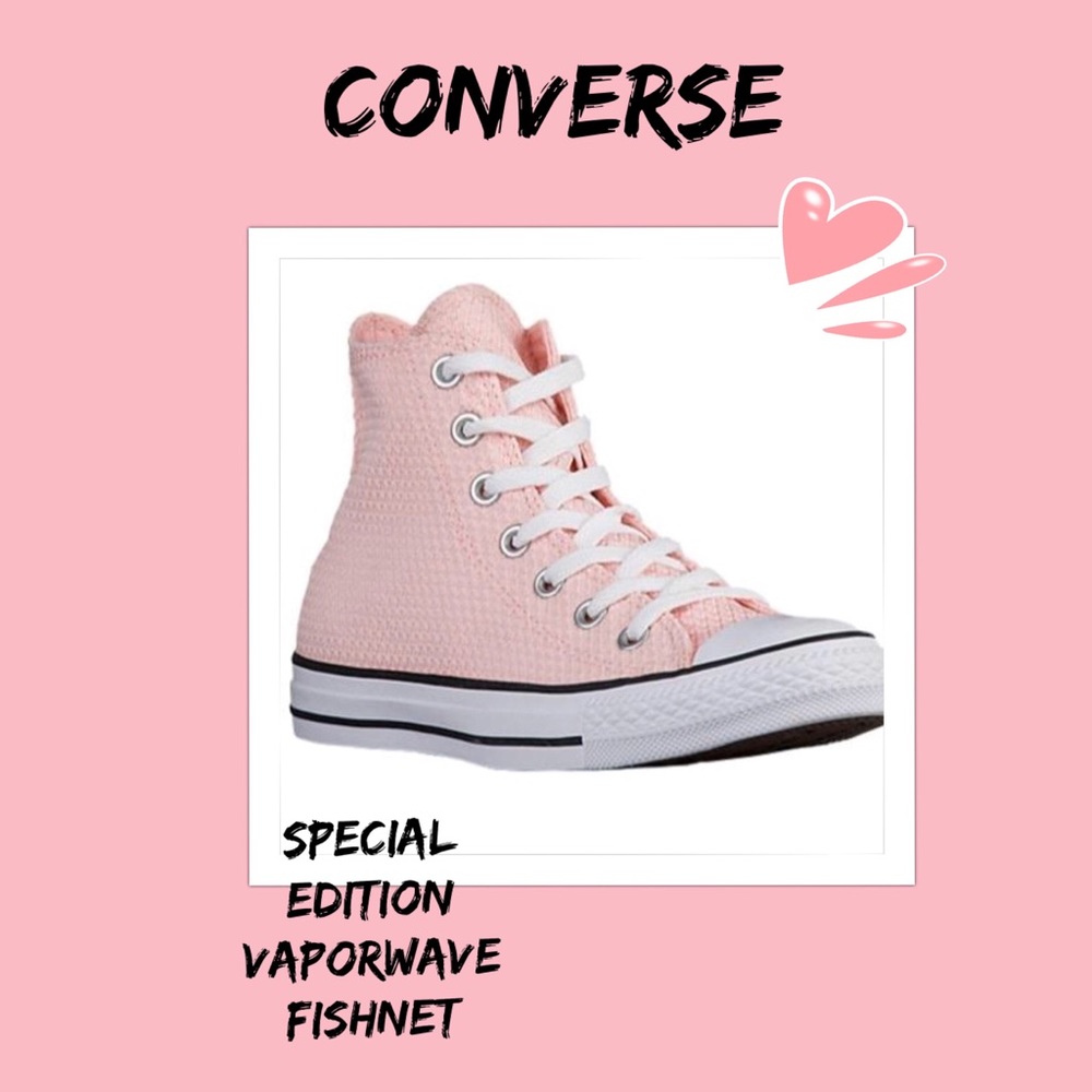 🎀CONVERSE 🎀vapor wave pink